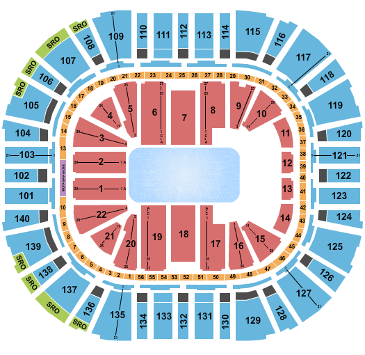 Delta Center Disney On Ice Seating Chart